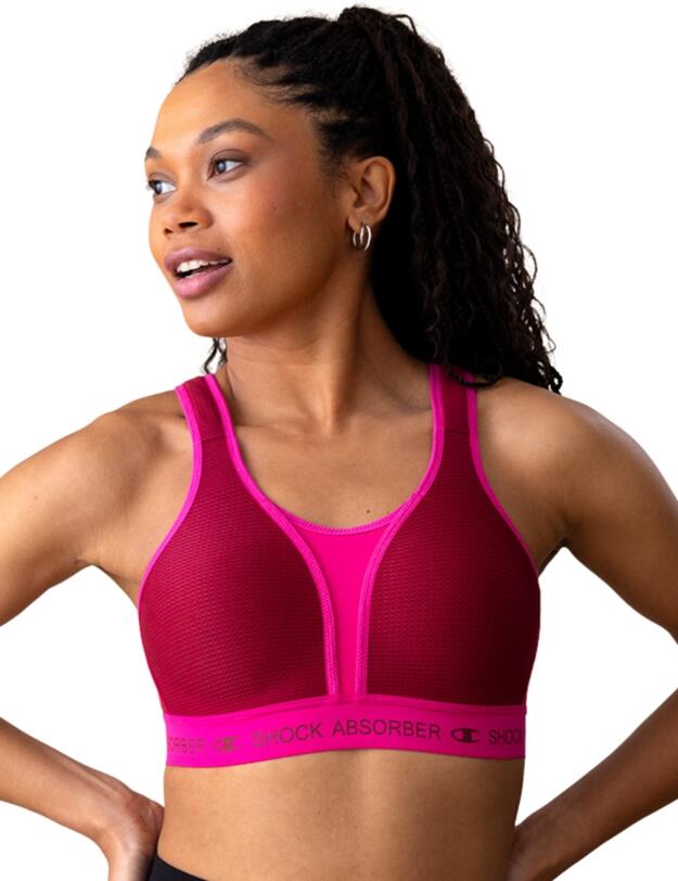 Shock Absorber Ultimate Run Padded Sports Bra Tibetan Red