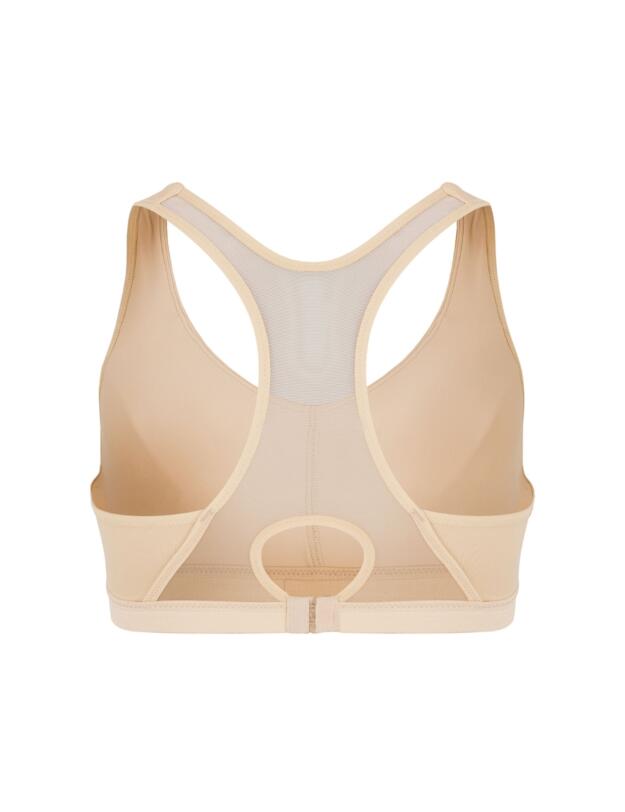 Shock Absorber Pump Padded Sports Bra Beige