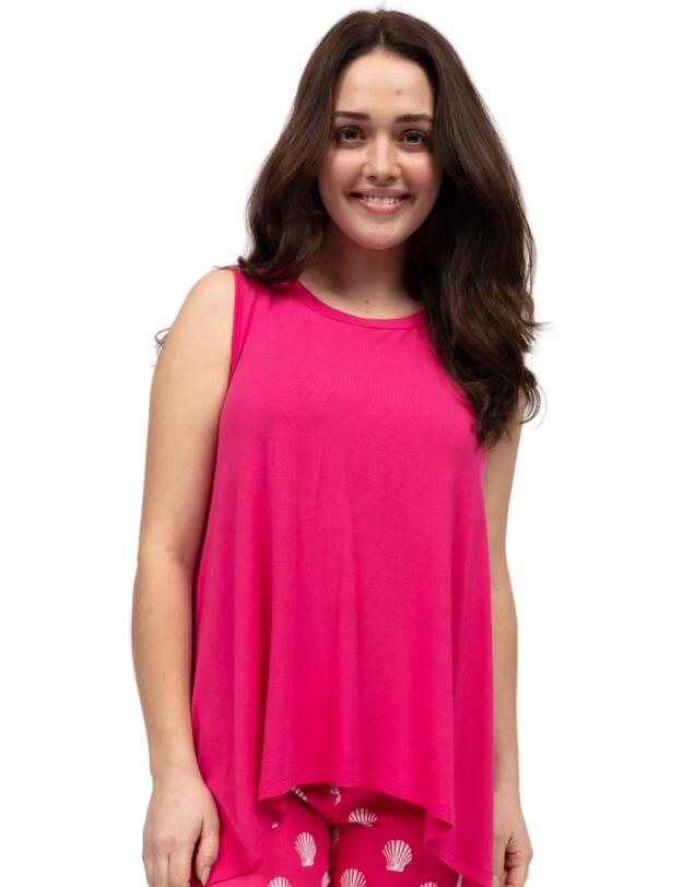 Cyberjammies Sofia Jersey Relaxed Vest Bright Pink