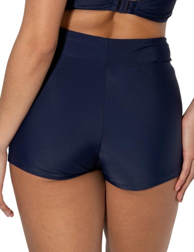 Pour Moi Space High Waist Short Brief Navy