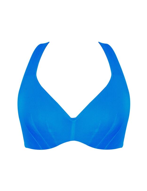 Panache Aurora Jennifer Plunge Bikini Top Aurora Blue 