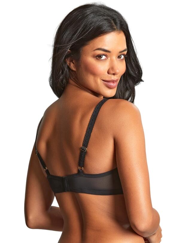 Panache Ottilie Low Balcony Bra Black 