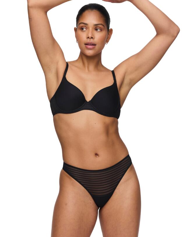 Marie Jo Basyl Full Cup Spacer Bra Black 