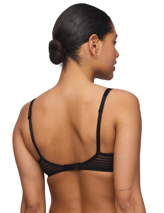 Marie Jo Basyl Half-Padded Plunge Bra Black 