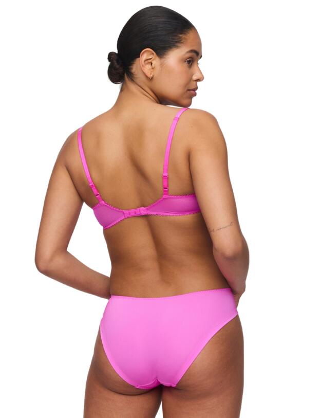 Marie Jo Etoile Half-Padded Plunge Bra Cactus Flower 
