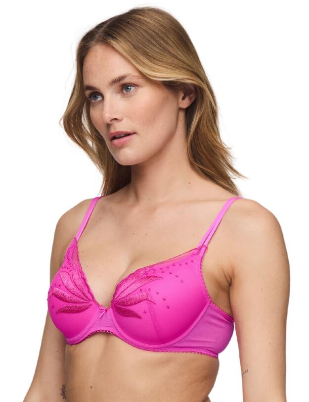 Marie Jo Etoile Padded Heartshape Bra Cactus Flower 