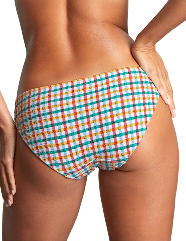 Panache Seersucker Brazilian Bikini Brief Seersucker Multi 