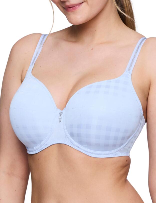 Prima Donna Twist Chikone Padded Heartshaped Bra Heaven Blue 