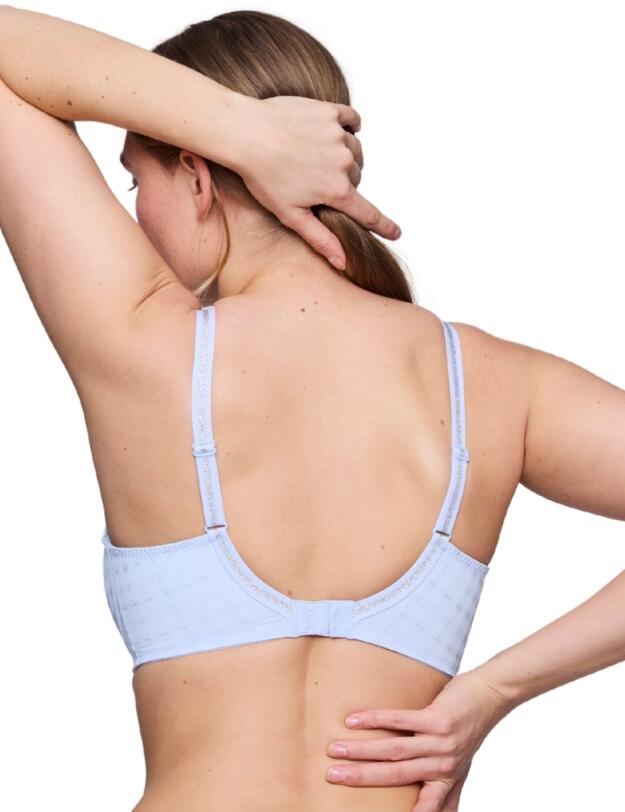 Prima Donna Twist Chikone Padded Heartshaped Bra Heaven Blue 