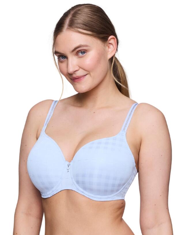 Prima Donna Twist Chikone Padded Heartshaped Bra Heaven Blue 