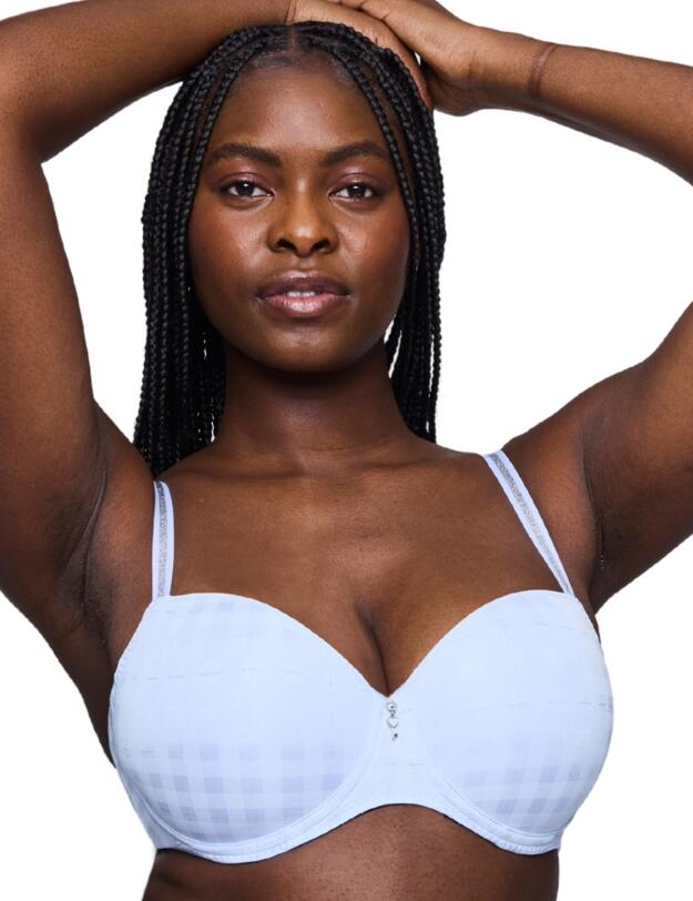 Prima Donna Twist Chikone Padded Balcony Bra Heaven Blue 