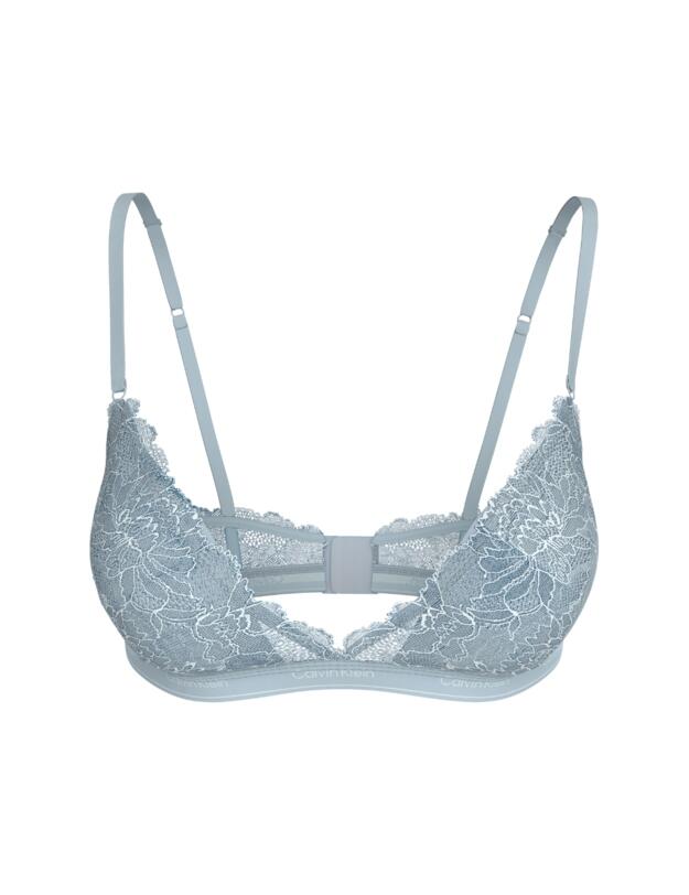 Calvin Klein Icon Lace Lightly Lined Triangle Bra Stratosphere 