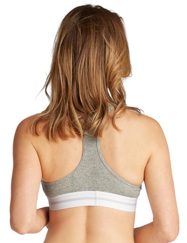Calvin Klein Cotton Modal Lightly Lined Bralette Grey Heather