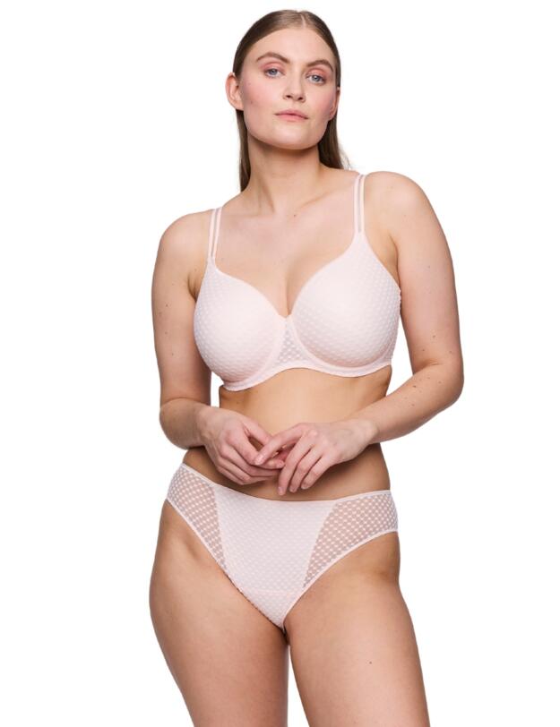 Prima Donna Twist Glass Beach Padded Heartshaped Bra Crystal Pink 