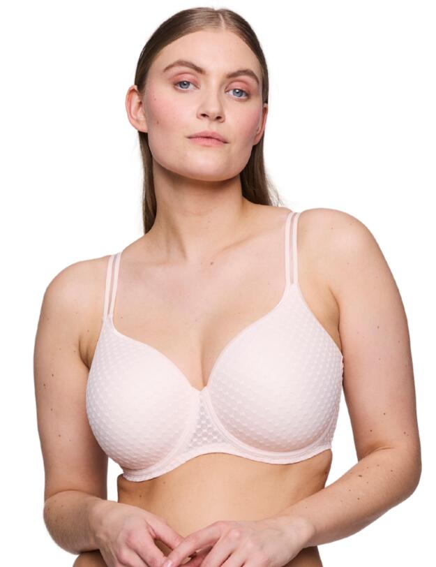 Prima Donna Twist Glass Beach Padded Heartshaped Bra Crystal Pink 