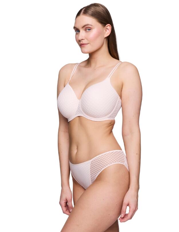 Prima Donna Twist Glass Beach Padded Heartshaped Bra Crystal Pink 
