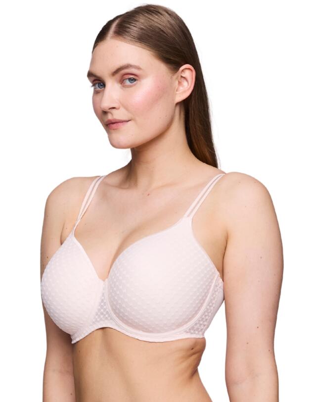 Prima Donna Twist Glass Beach Padded Heartshaped Bra Crystal Pink 