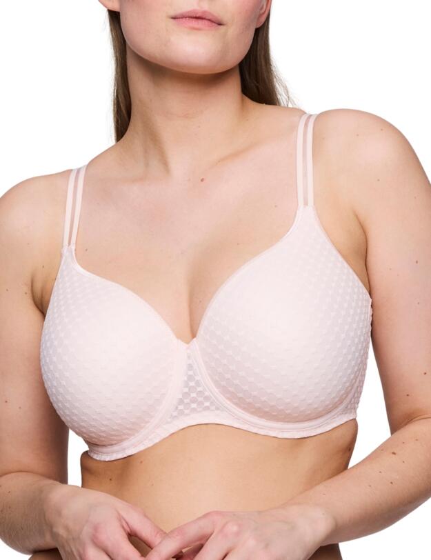 Prima Donna Twist Glass Beach Padded Heartshaped Bra Crystal Pink 
