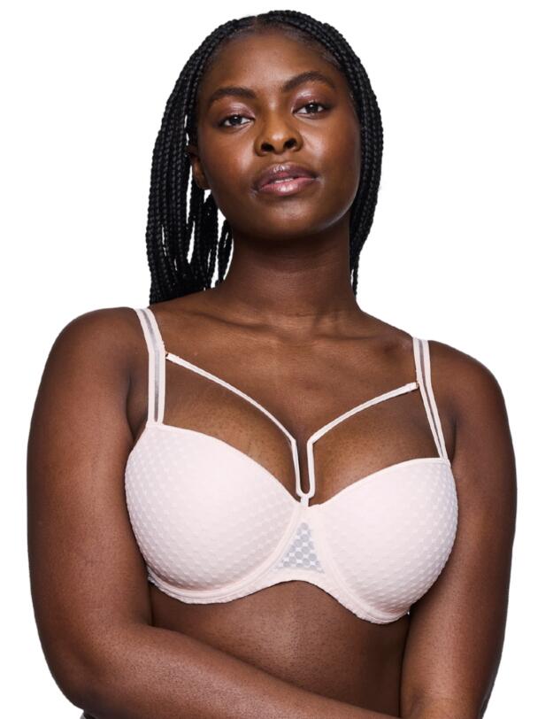 Prima Donna Twist Glass Beach Padded Balcony Bra Crystal Pink