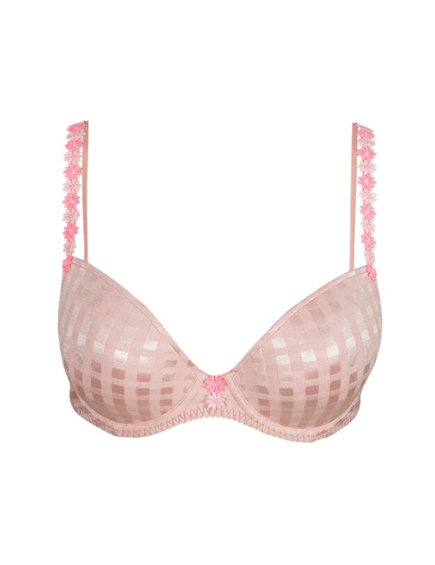 Marie Jo Avero Tiny Padded Plunge Bra Powder Rose 