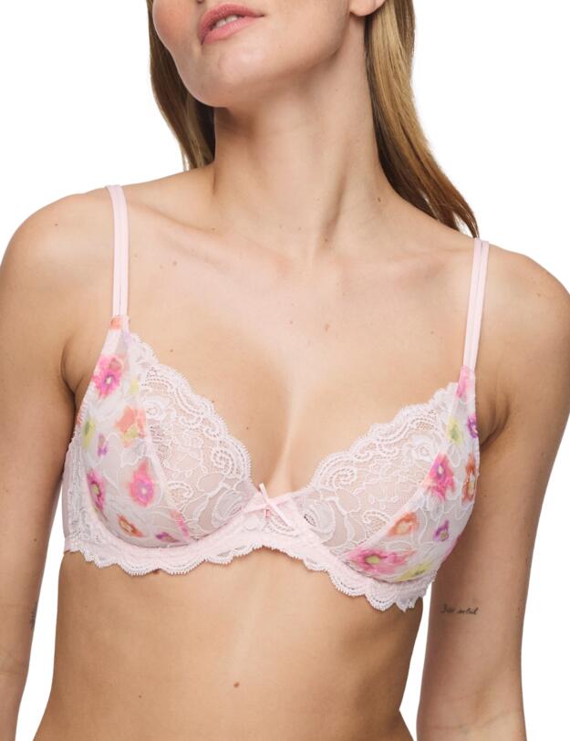 Marie Jo Selyna Plunge Bra Gardenia Rose