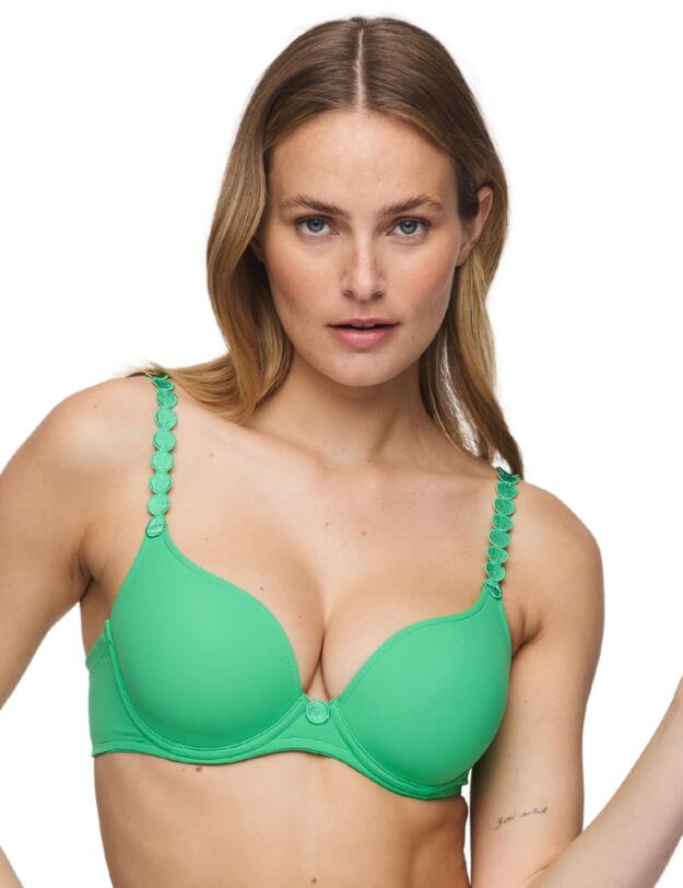 0120826 Marie Jo Tom Padded Heartshape Bra - 0120826 Lush Green