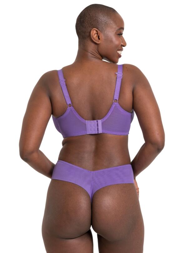 Curvy Kate Flare Full Plunge Side Support Multiway Bra  Amethyst Purple 