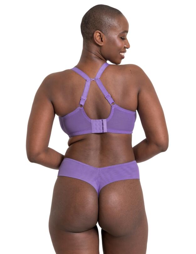 Curvy Kate Flare Full Plunge Side Support Multiway Bra  Amethyst Purple 