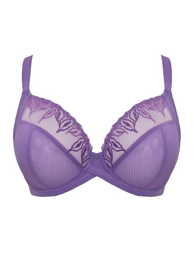 Curvy Kate Flare Full Plunge Side Support Multiway Bra  Amethyst Purple 