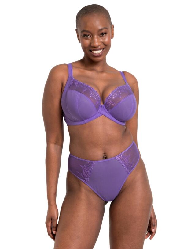 Curvy Kate Flare Deep Thong Amethyst Purple