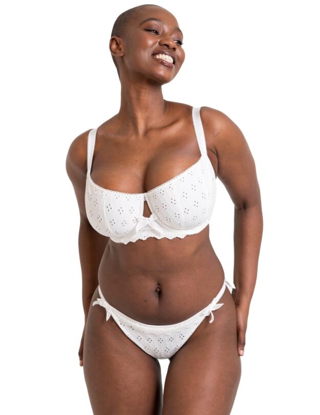 Curvy Kate Flora Tanga Brief White 