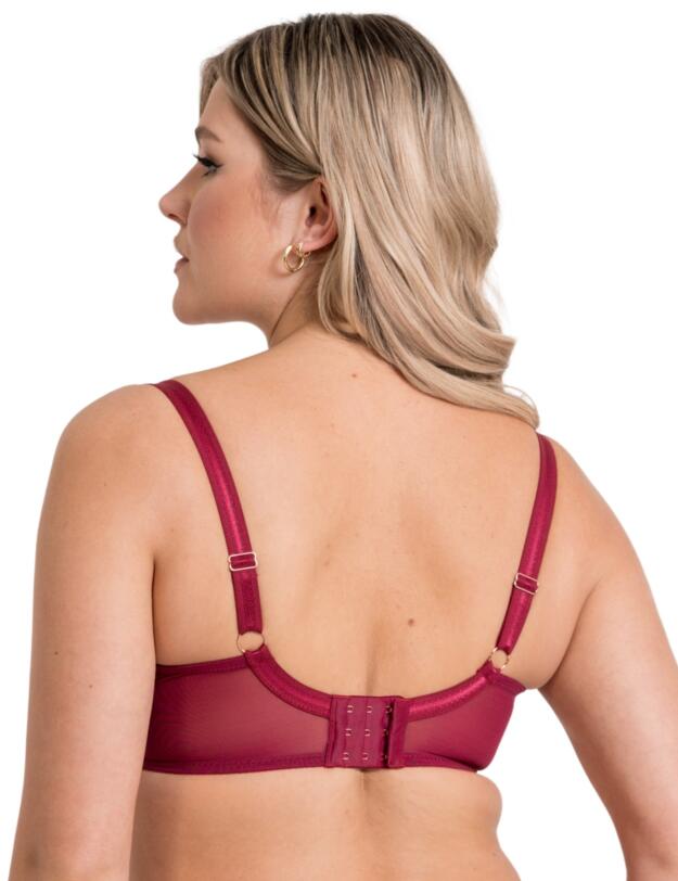 Scantilly by Curvy Kate Suspense Plunge Bra Sangria 