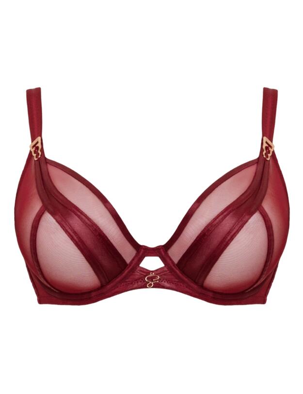 Scantilly by Curvy Kate Suspense Plunge Bra Sangria 