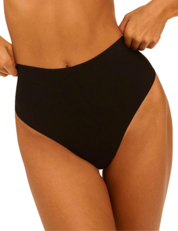 Simone Perele Story High Waist Shaper Thong Black 