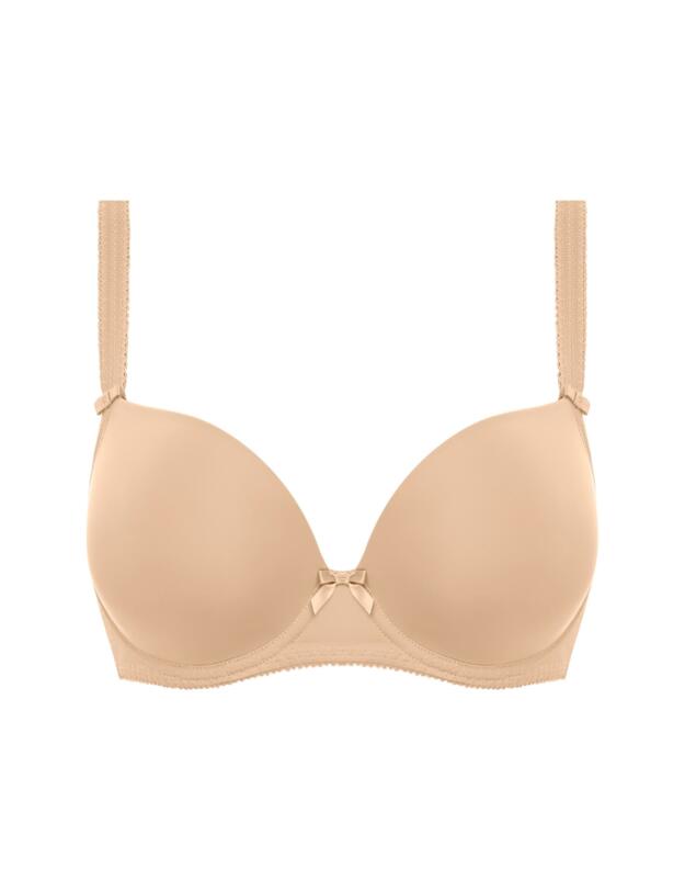 Freya Deco Moulded Plunge T-shirt Bra Nude 