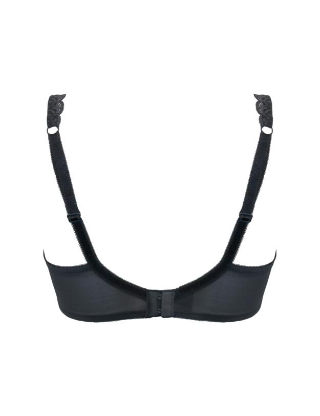 Pour Moi Rebel Padded Plunge Bra Smoke