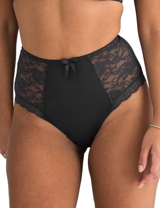 Pour Moi Rebel High Waisted Brief Smoke