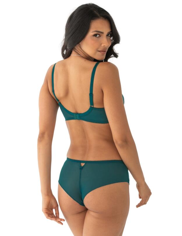 Pour Moi Amour Shorty Teal/Soft Pink 