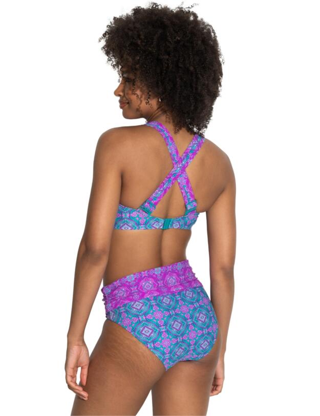 Pour Moi Venice Beach Lightly Padded Bikini Top Aquaburst