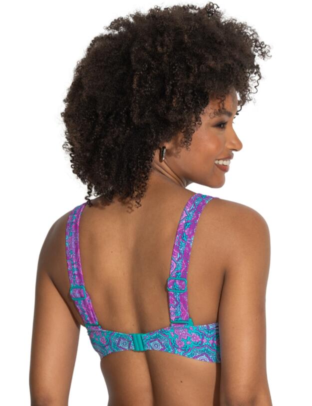 Pour Moi Venice Beach Lightly Padded Bikini Top Aquaburst