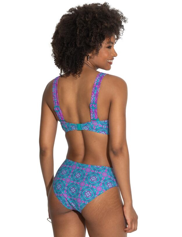 Pour Moi Venice Beach Lightly Padded Bikini Top Aquaburst