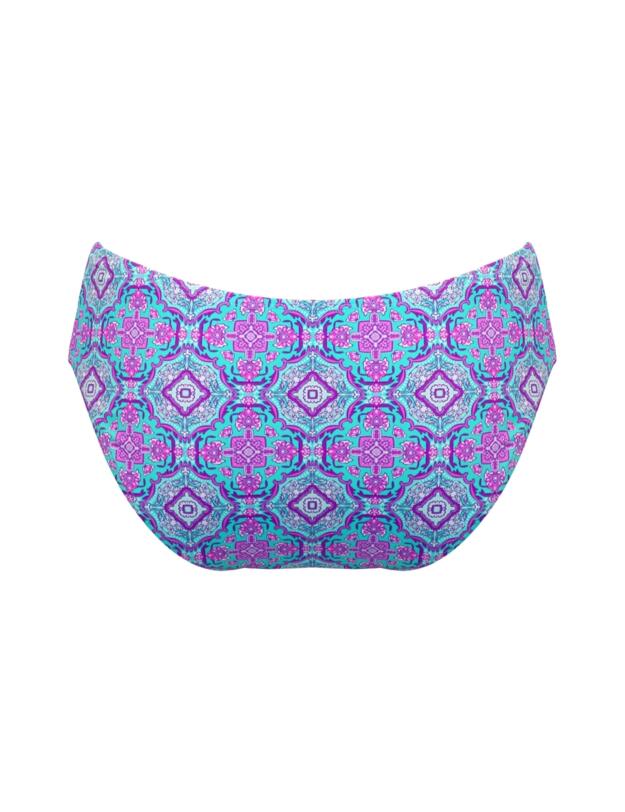 Pour Moi Venice Beach High Leg Bikini Brief Aquaburst