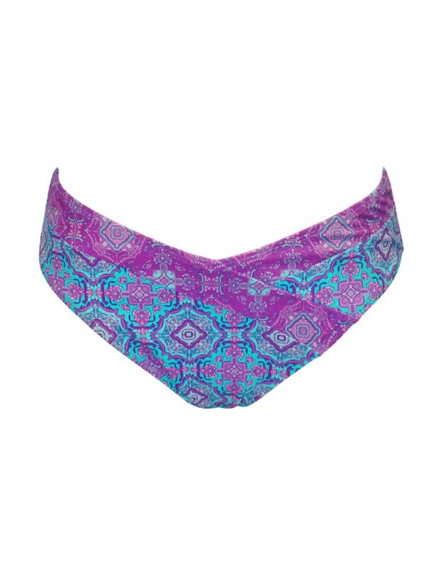 Pour Moi Venice Beach High Leg Bikini Brief Aquaburst