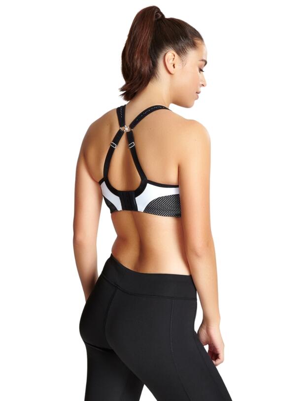 Panache Sports Wirefree Sports Bra White/Black