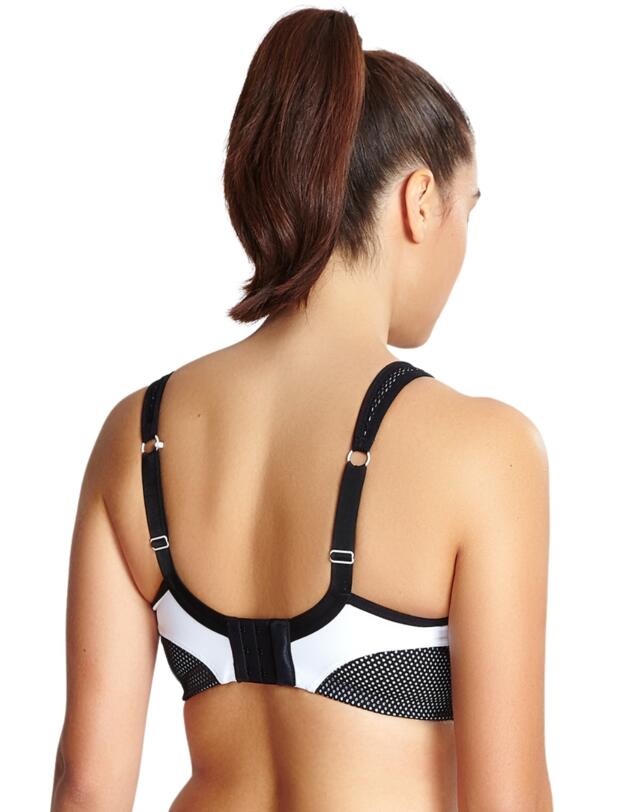 Panache Sports Wirefree Sports Bra White/Black