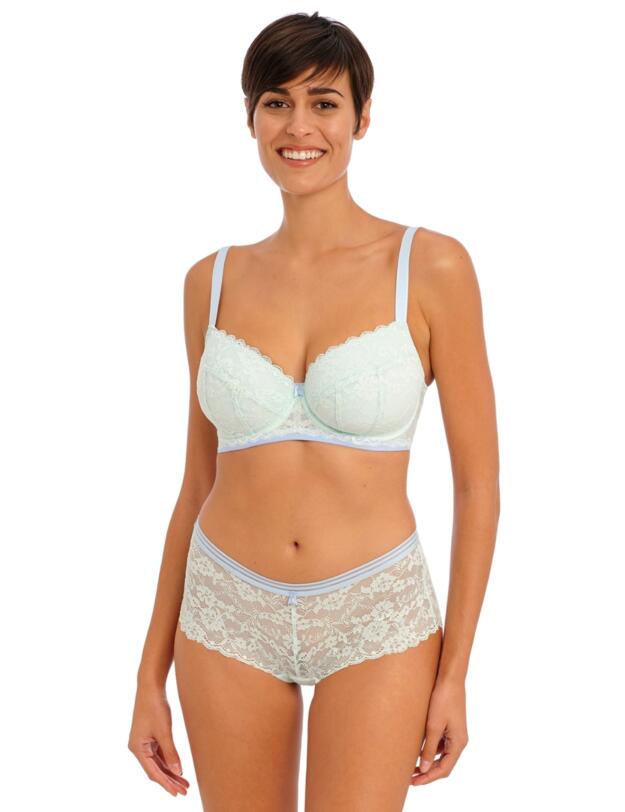 Freya Offbeat Half Cup Bra Pure Water