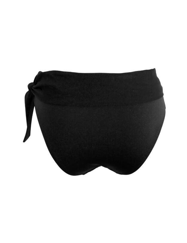 Pour Moi St Kitts Fold Over Bikini Brief Black