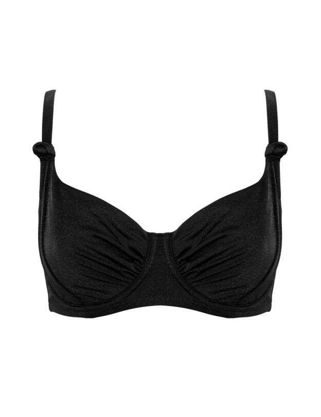 Pour Moi St Kitts Underwired Bikini Top Black