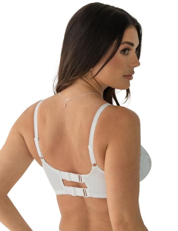 Pour Moi Rosalind Underwired Front Fastening Bra White