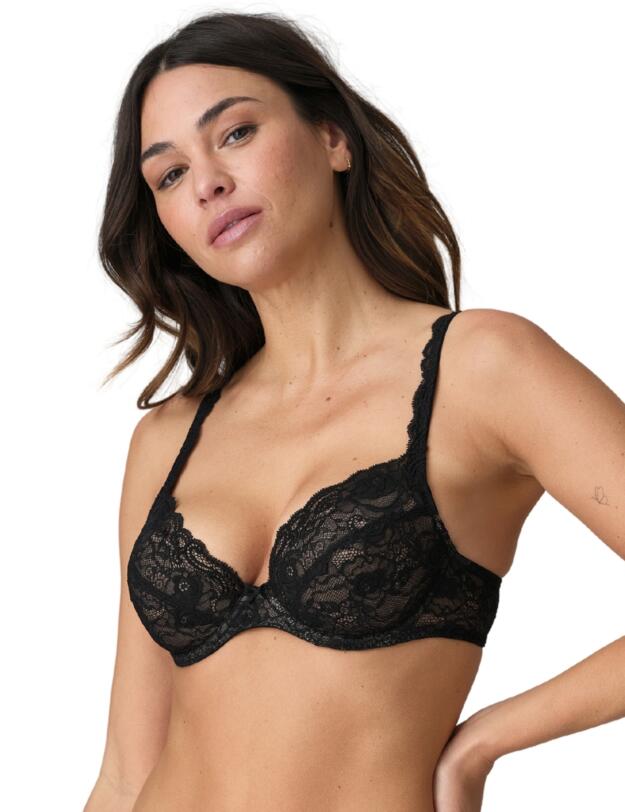 Marie Jo Cyrile Push Up Removable Pads Bra Black 
